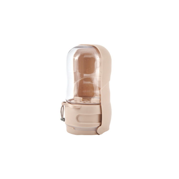 Opvouwbare drink- en voerfles voor onderweg