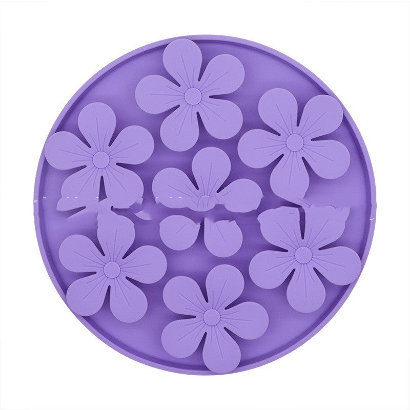 Dieren slowfeeder met bloemendesign