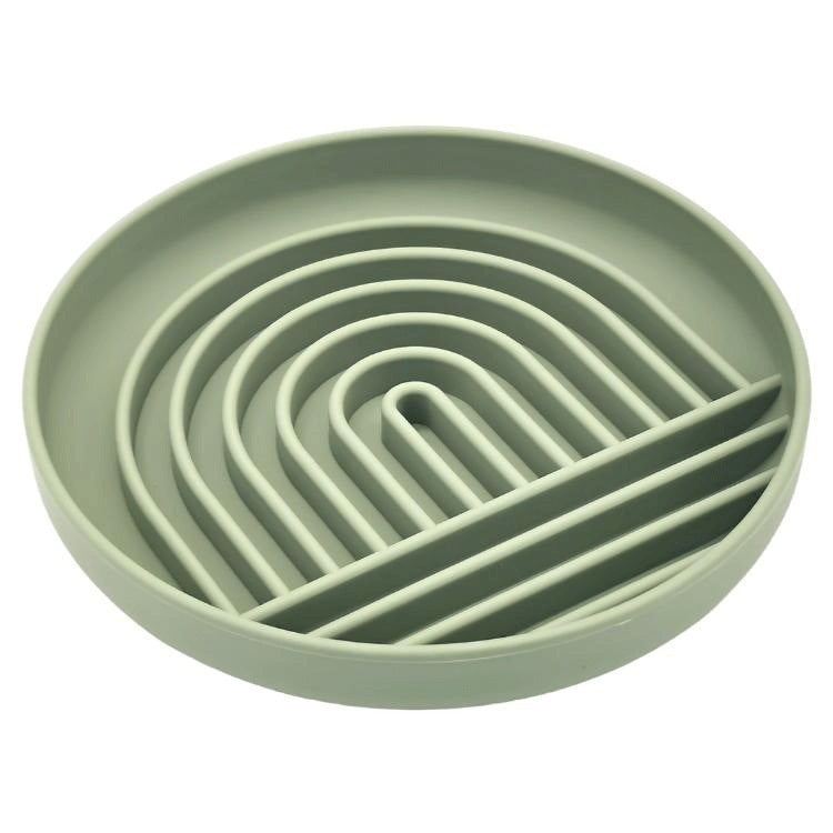 Anti-schrok slowfeeder silicone met zuignap