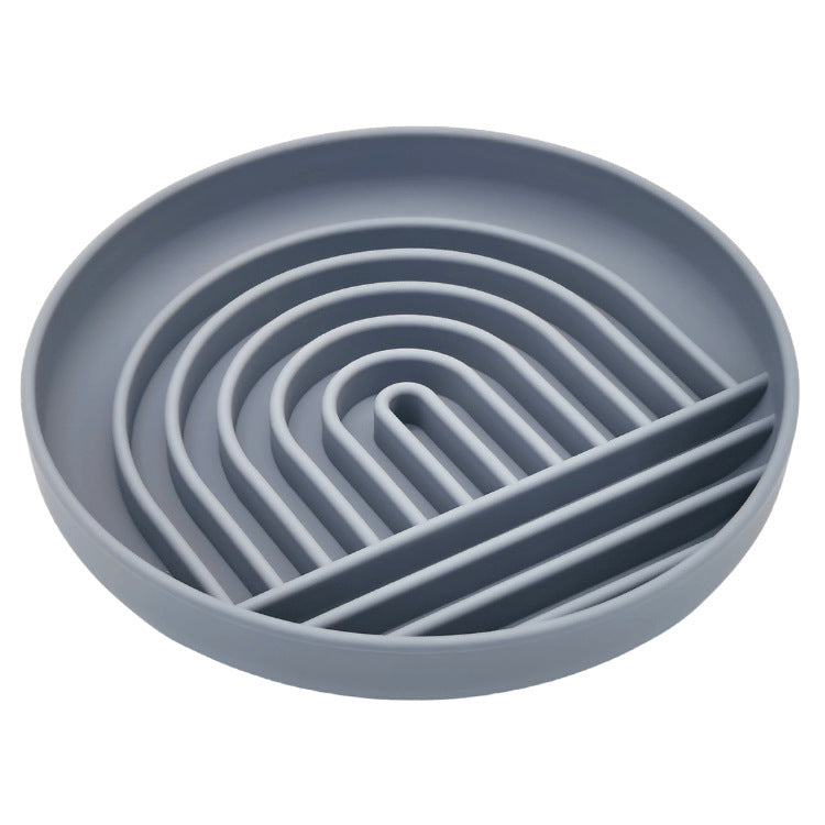 Anti-schrok slowfeeder silicone met zuignap