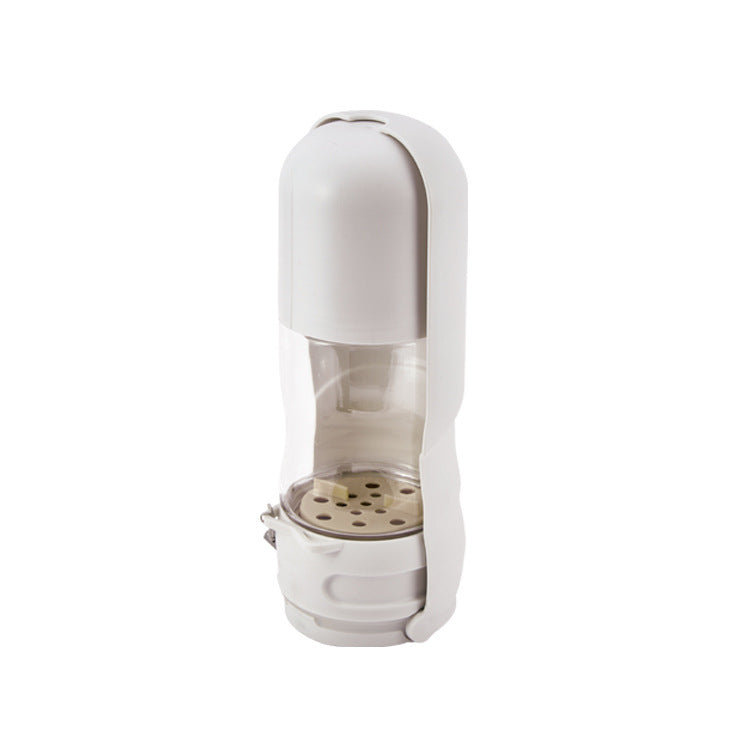 Opvouwbare drink- en voerfles voor onderweg