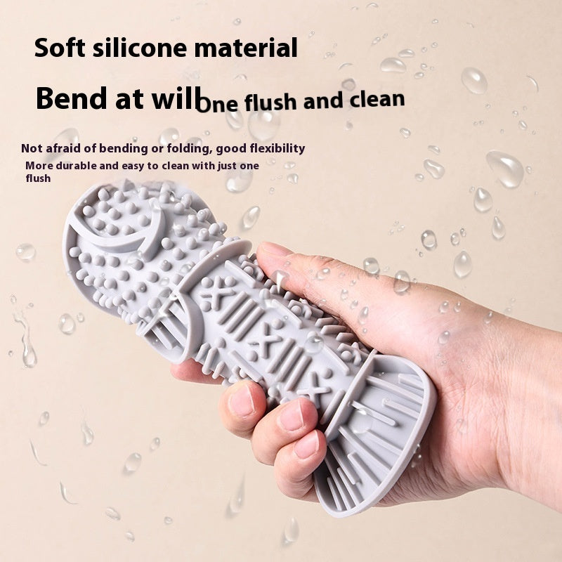 Silicone lik- en voermat voor honden met leuk design